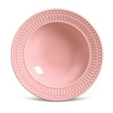 Conjunto de pratos fundos 6pcs roma rosa porto brasil