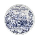 Conjunto de Pratos Fundos Com 6 Peças 22cm Actual Cena Inglesa - Oxford