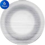 Conjunto de Pratos Fundos Diamante 6 peças - Duralex