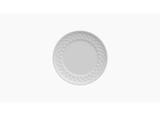 Conjunto de Pratos Raso Porcelana 28 cm Branco (6 unidades) Plissan Germer - GMR 058