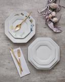 Conjunto De Pratos Raso Prisma 10 Peças Porcelana Schmidt