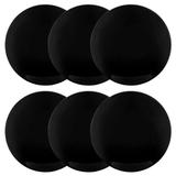Conjunto de Pratos Rasos 6 Peças Black - Oxford - Oxford sc