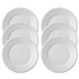 Conjunto de Pratos Schimidt Sobremesa de Porcelana Pomerode 6 Peças - Schmidt