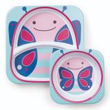 Conjunto de Pratos Skip Hop Zoo - Borboleta