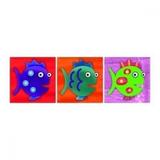 Conjunto De Quadros 3 Pcs 30x30cm - Ledlustre - Led lustre