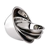 Conjunto De Saladeiras Aco Inox 4 Pecas Kehome 3628