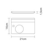 Conjunto de tabua de mad muiracatiara retn p caipir. copo amassa. espatu. faca aco inox tramontina