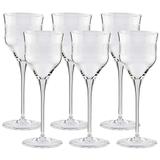 Conjunto de Taças 06 peças de 280ml para Vinho Tinto Cristal Celeste YMA4-5182 - Oxford