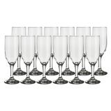 Conjunto de Taças 180ml Gallant Champagne 12 Peças - Nadir