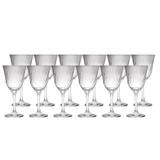 Conjunto de Taças 250ml Lírio Vinho 12 Peças - Nadir