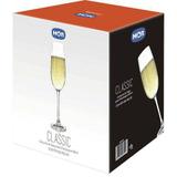 Conjunto de Taças Champagne Classic 180ml com 6 Peças Mor