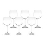 Conjunto de Taças Cristal para Degustaçao Gastro Cristalina 570ML 6 Peças Bohemia 5252