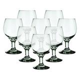 Conjunto de Taças de Vidro 8 Peças 320 ml Nadir Figueiredo Gallant 7708