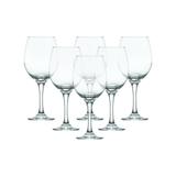 Conjunto de Taças de Vidro Para Vinho 600 ml 6 Peças Nadir Figueiredo Barone 7956