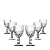 Conjunto de Taças para Água Elegance Clear 6 Peças 260ml Clas Home - Class home