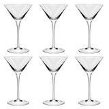 Conjunto De Taças Para Coquetel Cristal 6 Peças 200 Ml Oxford