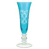 Conjunto de taças para espumante - azuis - 6 pcs - 21 cm - Btc decor
