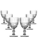 Conjunto de Taças para Vinho Elegance Clear 6 Peças 210 ml Class Home
