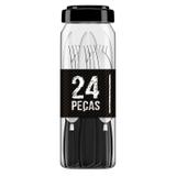 Conjunto de Talheres 24 peças - Gourmet Mix