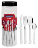 Conjunto de talheres inox 24 peças leme branco (23198/849) - tramontina