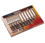 Conjunto de Talheres para Churrasco com 12 Peças Polywood Carvalho Tramontina