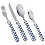 Conjunto de Talheres Royal 8159 24Pçs Azul - Euro