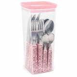 Conjunto de Talheres Simonaggio Sintonia DeCor - 25 Pçs - Rosa
