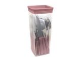 Conjunto de Talheres Simonaggio Trend - 25 Pçs Rosa Quartz