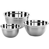 Conjunto De Tigelas 3 Peças Suprema Aço Inox 2107100 Brinox
