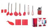 Conjunto De Utensílios De Cozinha Colheres De Silicone - Clink