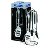 Conjunto De Utensílios Tramontina 25799003 Com Suporte 6 Peças