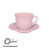 Conjunto de Xicara de Chá com Pires 6 Peças Oxford Linha Daily Milenial