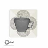 Conjunto de Xicara de Chá com Pires 6 Peças Oxford Linha Pantheon