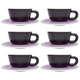 Conjunto de Xícaras 200 ml com Pires 12 Peças Candy Dots - Oxford - Oxford sc
