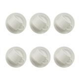 Conjunto de Xícaras 200 ml com Pires 12 Peças Donna Branco - Oxford - Oxford es