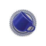 Conjunto de Xícaras Com Pires 6 Peças 200ml Donna Grécia - Oxford