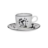 Conjunto de Xícaras Com Pires 6 Peças 220ml Ryo Art - Oxford