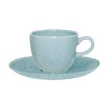 Conjunto de Xícaras Com Pires 6 Peças 220ml Ryo Blue Bay - Oxford