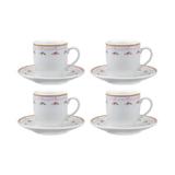 Conjunto de Xicaras de Cafe com 8 Peças ART House ZF5409