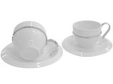 Conjunto de Xícaras em Cerâmica 4 Peças - Bon Gourmet 1469