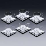 Conjunto de xícaras para café 180 ml Veneza Wolff 81115
