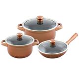 Conjunto Duo 3 Pcs - Cobre - Ceraflame