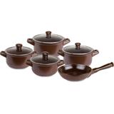 Conjunto Duo 5 Pcs - Chocolate - Ceraflame