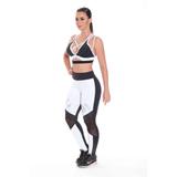 Conjunto em suplex com detalhes de tule e tecido luminous - Setna
