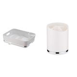 Conjunto Escorredor e Suporte para Talheres MadeiraMadeira 402618 Branco - Future