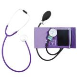 Conjunto Esfigmomanômetro e Estetoscópio Unisson - Roxo - P. a. med