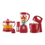 Conjunto Especial Kit Gourmet II Red KT-70 Mondial Vermelho