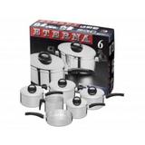Conjunto Eterna 6 Peças Polido Nigro - 025521