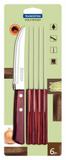 Conjunto Facas Churrasco 6 Peças Polywood Tramontina 21100675