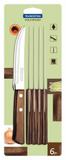 Conjunto Facas Churrasco 6 Peças Polywood Tramontina 21100695